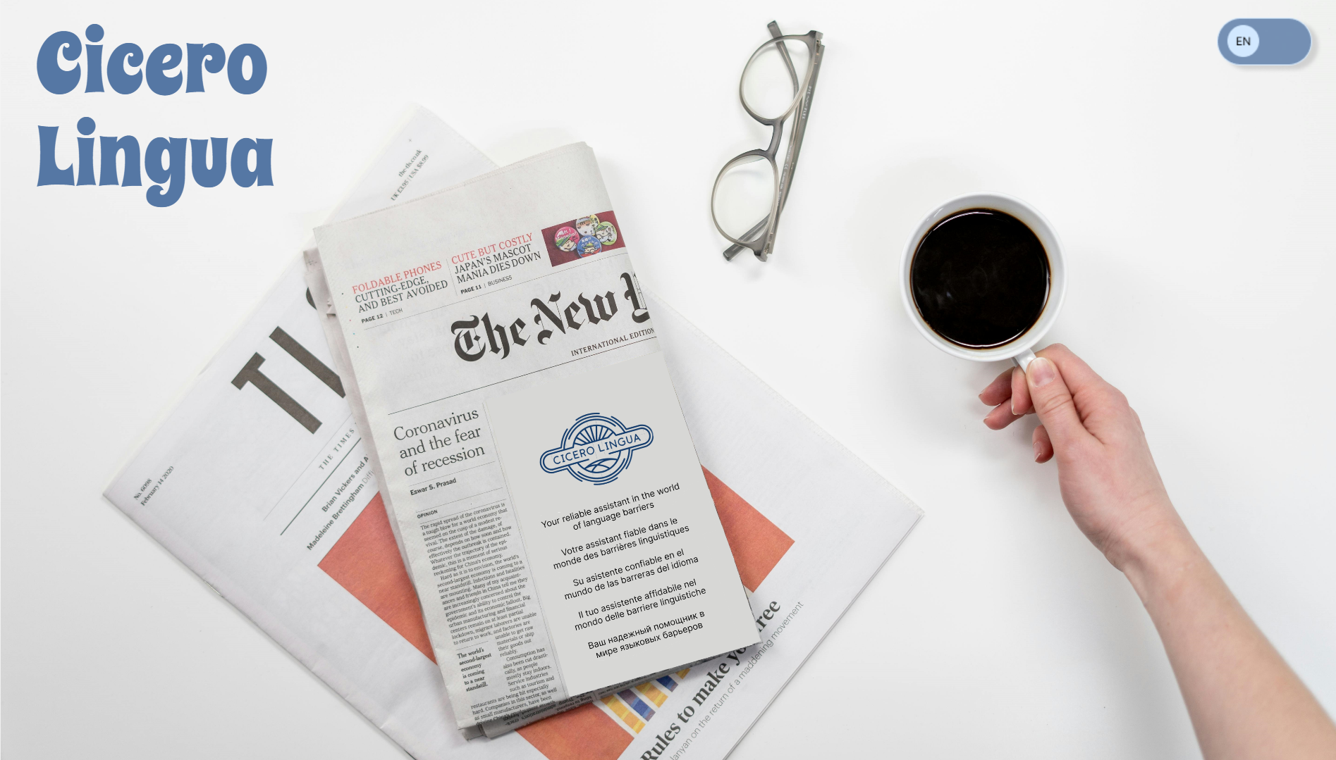 ''Cicero Lingua'' project's screenshot